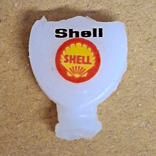 Plastic shell petrol pump - shell,