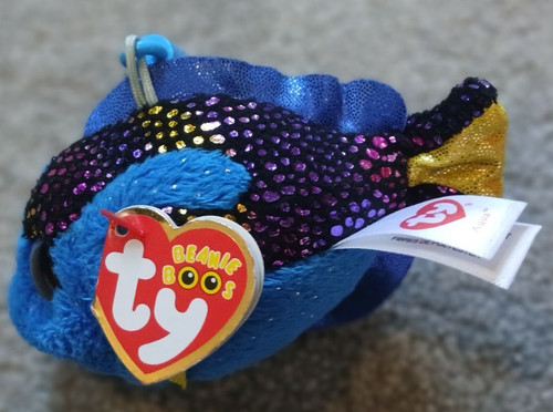 Teeny beanie boo aqua the - boo,