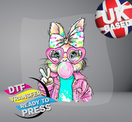 Dtf heat transfer ready - heat,