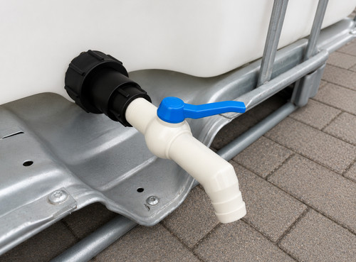 Ibc tank outlet lever tap - tank, –