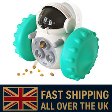 Dog Puzzle Toys Pet Interactive Toy Food Dispenser Robot Wheel Slow Feeder Toys