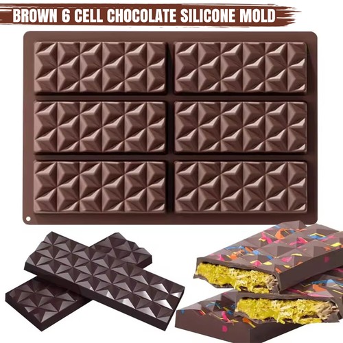Cell diamond silicone mold - cell,