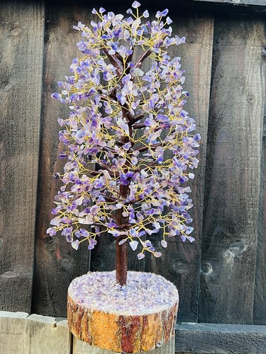 Amethyst crystal tree - crystal, of