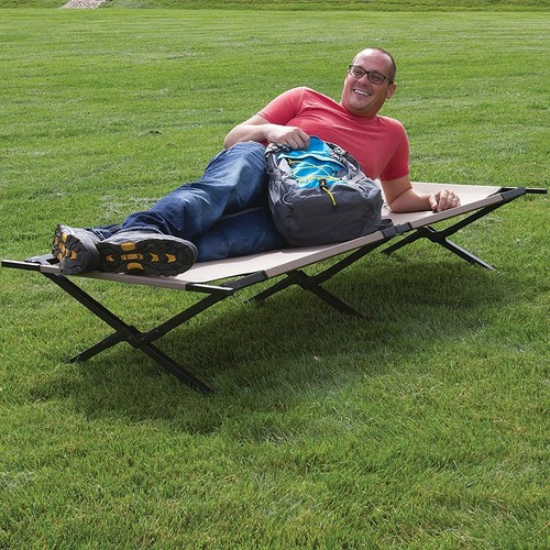 Camping cot elevated tent - elevated,