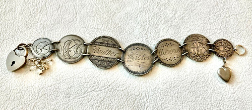 C1800 antique silver love - c1800’s,