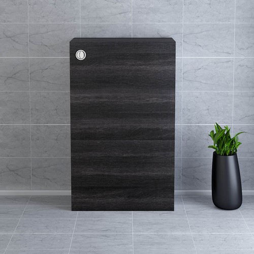 500mm grey back - grey, toilet