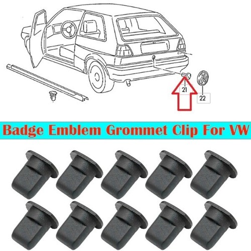 Golf mk2 rear - vw, badge