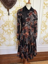 Vintage 1980s sunray pleated - 1980s,