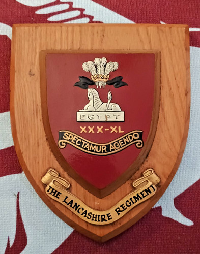 The lancashire regiment wall - regiment,