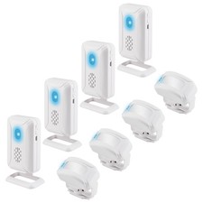 4x Wireless Door Alarm Sensor