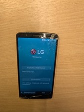 LG G3 USA AT&T Edition - Unlocked - Cracked Screen, Touch Only Partially Works