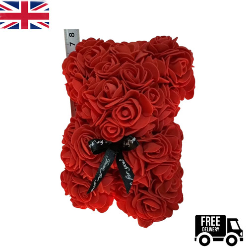 Rose teddy bear foam - rose,