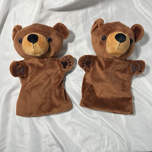 Ted bear puppets nuffield - 2x,