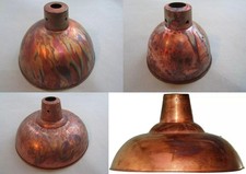 Metal light shade rustic