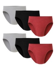 Boys Briefs Underwear 6 Pack