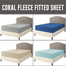 Teddy fleece fitted bed - fitted,