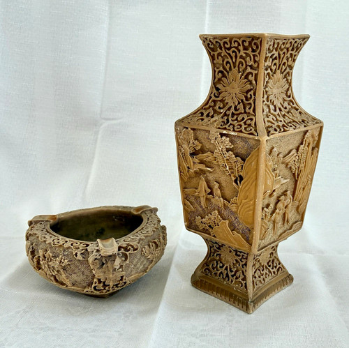 Vintage chinese hand carved - vintage,
