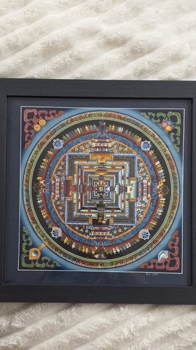 Large tibetan thangka mandala - large,