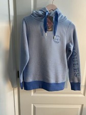 JOULES STRIPED HOODIE SIZE 8