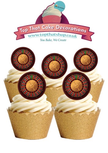 Cake toppers precut - 24,