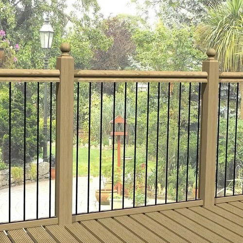 Wrought iron fence panel - wrought,