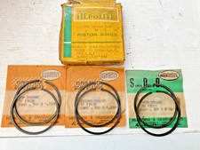Genuine Hepolite +040" Piston Rings For Honda CB72 Super Dream.