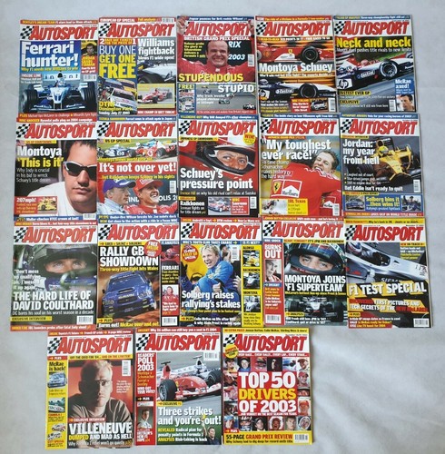 Autosport magazine 2003 - magazine, 18