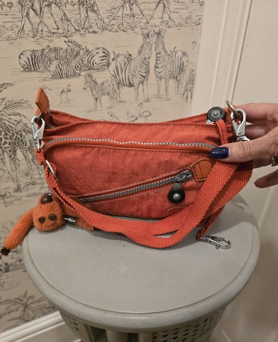 Small kipling orange nylon - orange,