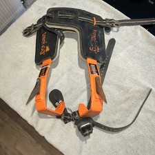 Treehog TH 1000 arborist Climbing Spikes used tree surgery steel leather 