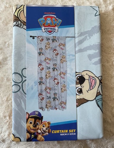 Paw patrol kids curtain set - paw,