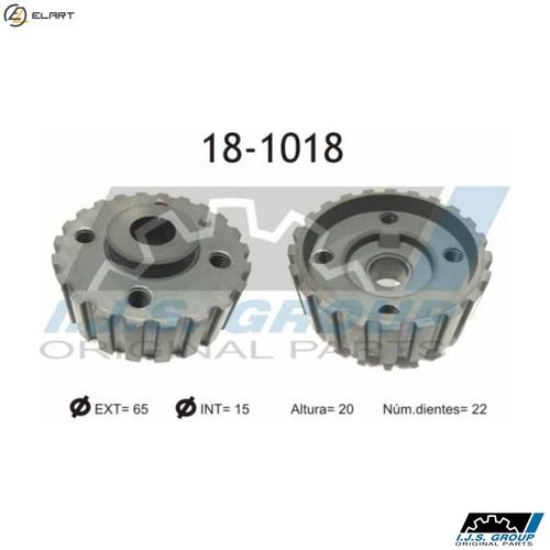 Sprocket crankshaft 1018 - sprocket, 18-1018