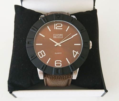 Eton mens watch jumbo - jumbo, leather