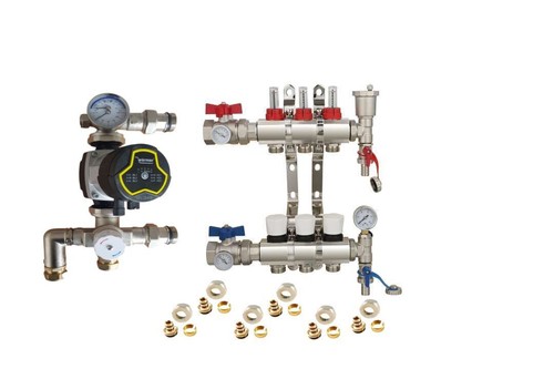 Underfloor heating port - 3,