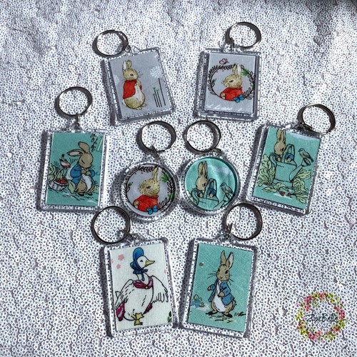 Acrylic keyring keychain - keyring,