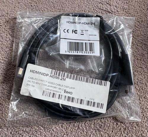 Mini displayport hdmi cable - to,