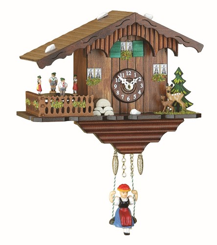 Kuckulino black forest clock - forest,