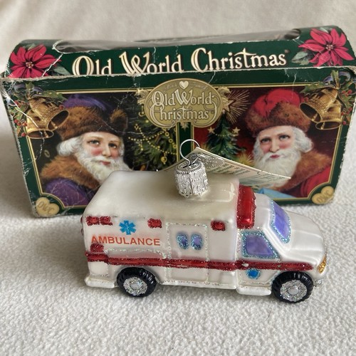 Old world christmas ornament - old,