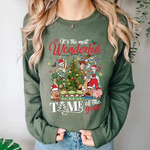 Toy story christmas - christmas, sweatshirt