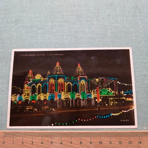 Vintage postcard the - postcard, casino