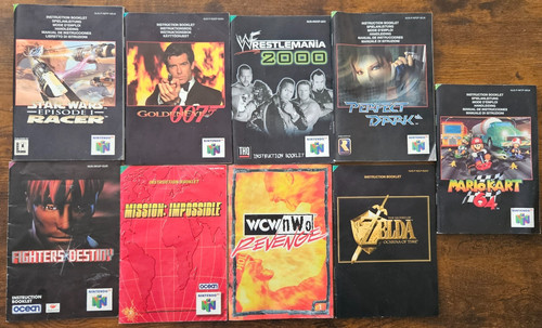 Nintendo 64 game - x,