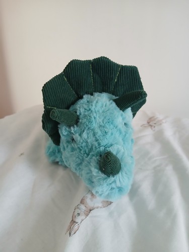 Blue triceratops dinosaur - blue,