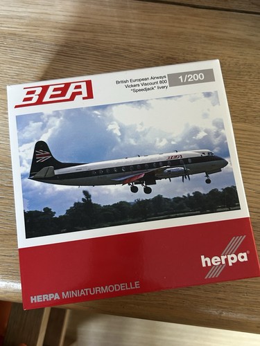 Herpa bea vickers viscount - vickers,
