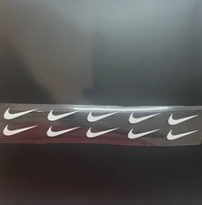 10 x Transfers Nike Swoosh Tick Sports logos Iron on HTV Nike Pro tick Free P&P