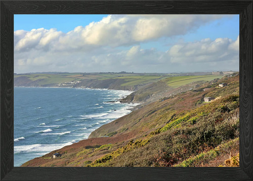 Whitsand bay framed wall - bay,