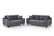 SOFAS- Arlo Ash Grey Fabric 3