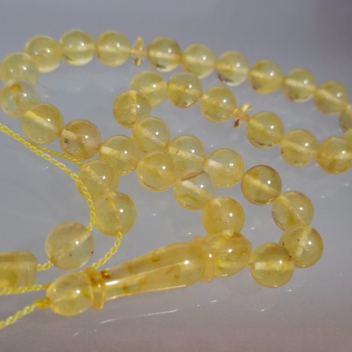 Amber beads rosary - 📿amber,