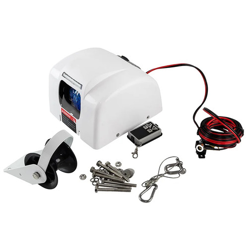 Electric anchor winch - anchor, marine