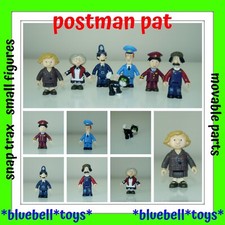 Postman Pat Small Snap Trax Figures PAT JESS TED AJ GOGGINS PC SELBY GILBERTSON
