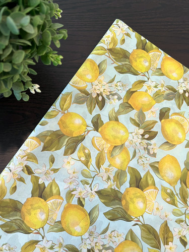 Lemon tree design tissue - tissue, paper