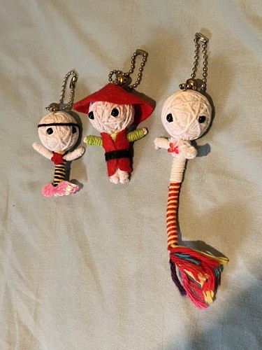 Set handmade voodoo doll - set, 3